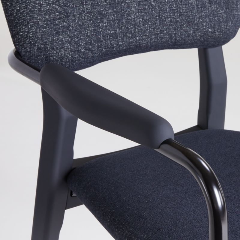 Klee Black Dining Chair + Reviews | Crate & Barrel