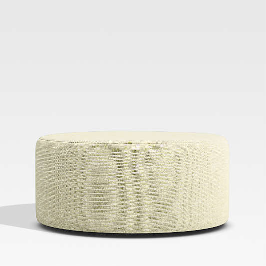 Kline Chai Round Outdoor Upholstered Ottoman