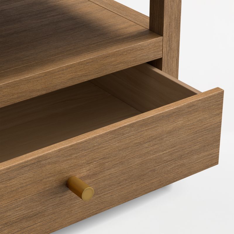 Keane Driftwood 45" Square Storage Coffee Table - image 7 of 8