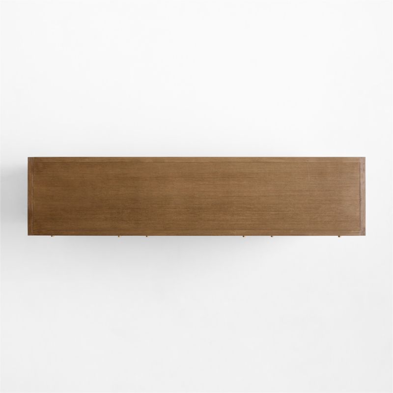 Keane 84" Solid Driftwood 9-Drawer Dresser - image 9 of 15