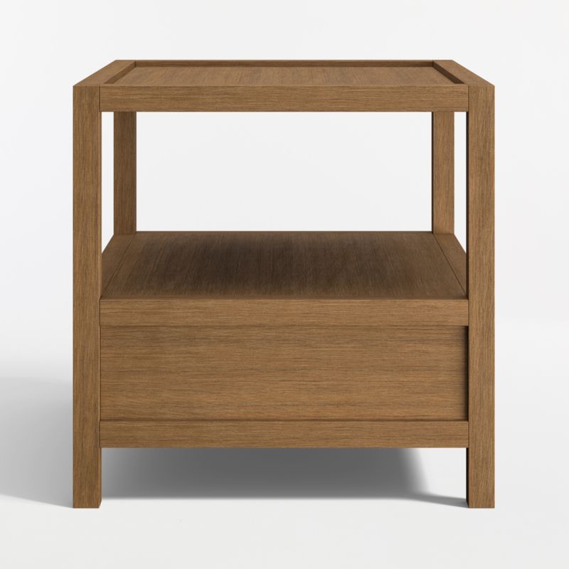 Keane Driftwood Rectangular 26" Storage End Table - image 3 of 7