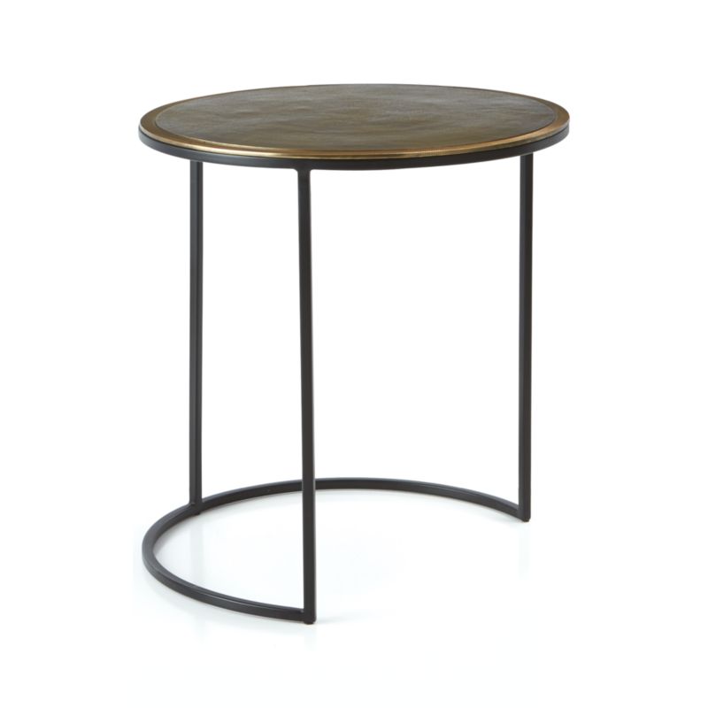 Knurl Large Round Accent Table - image 8 of 9