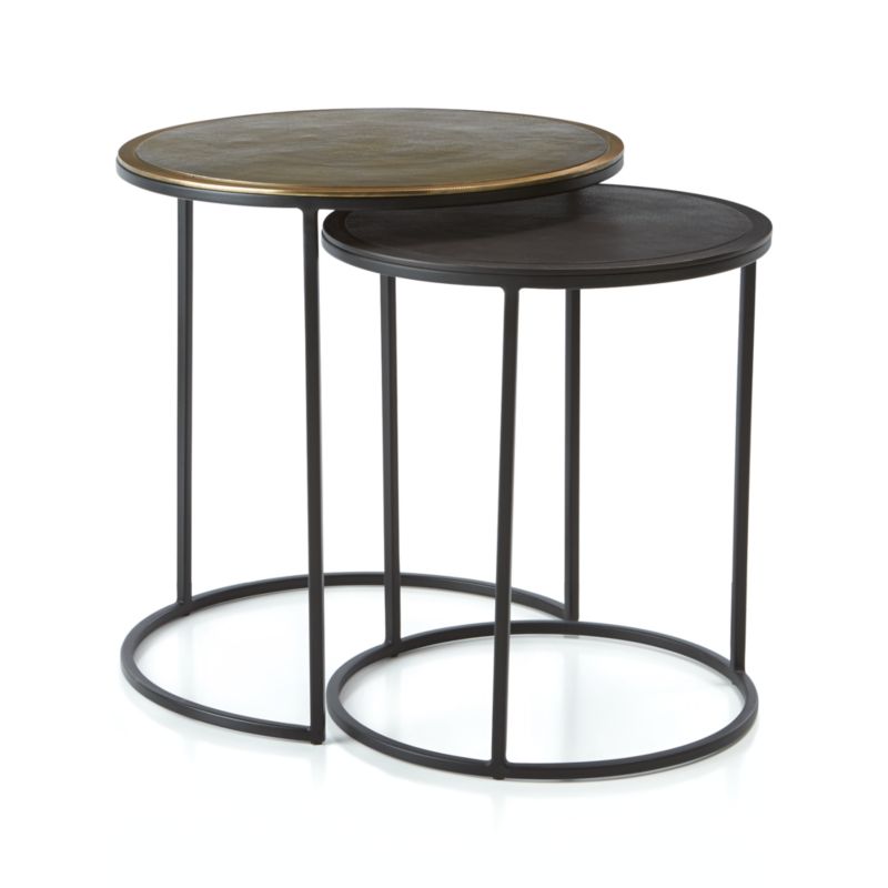 Knurl Large Round Accent Table - image 6 of 9