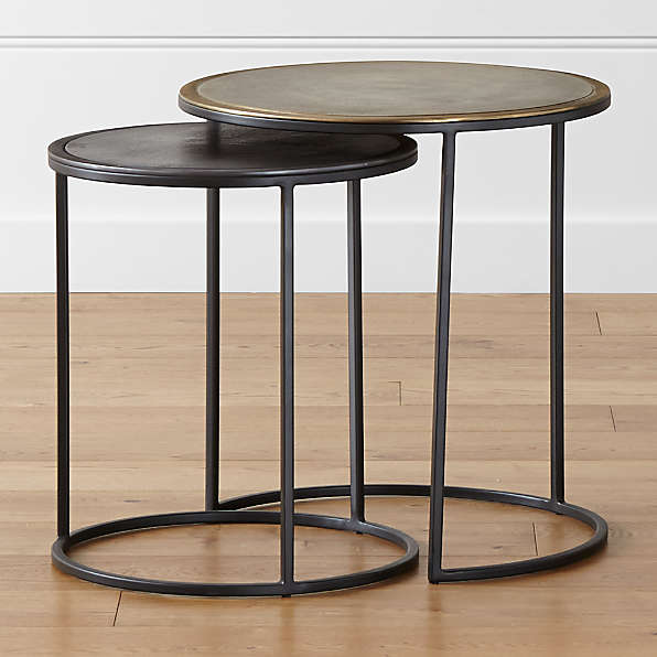 Metal End Tables Crate And Barrel