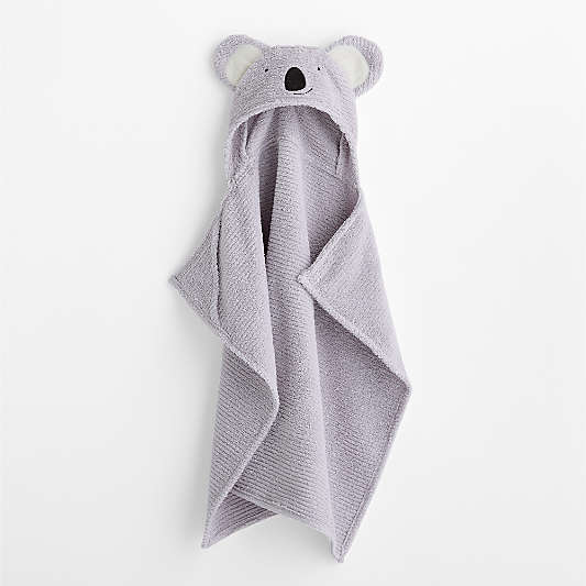 Koala Organic Cotton Hooded Baby Towel