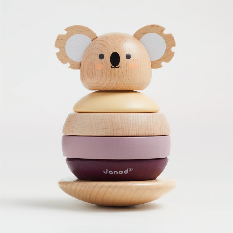 Janod Tumbling Koala Wooden Baby Toy + Reviews | Crate & Kids