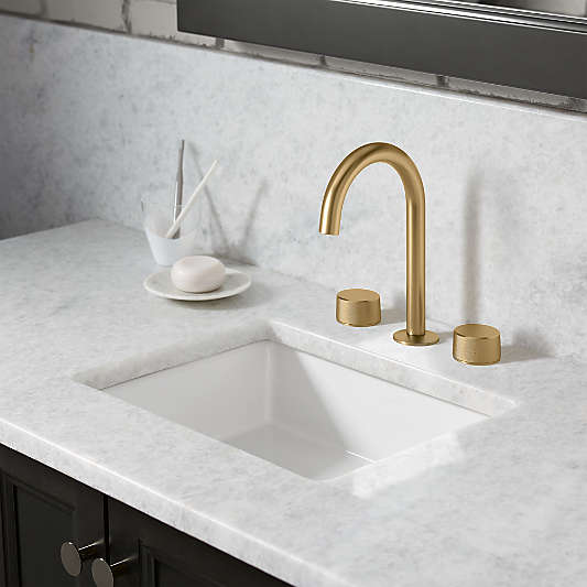 Kohler ® Components ® Brass Widespread Bathroom Sink Faucet and Handles