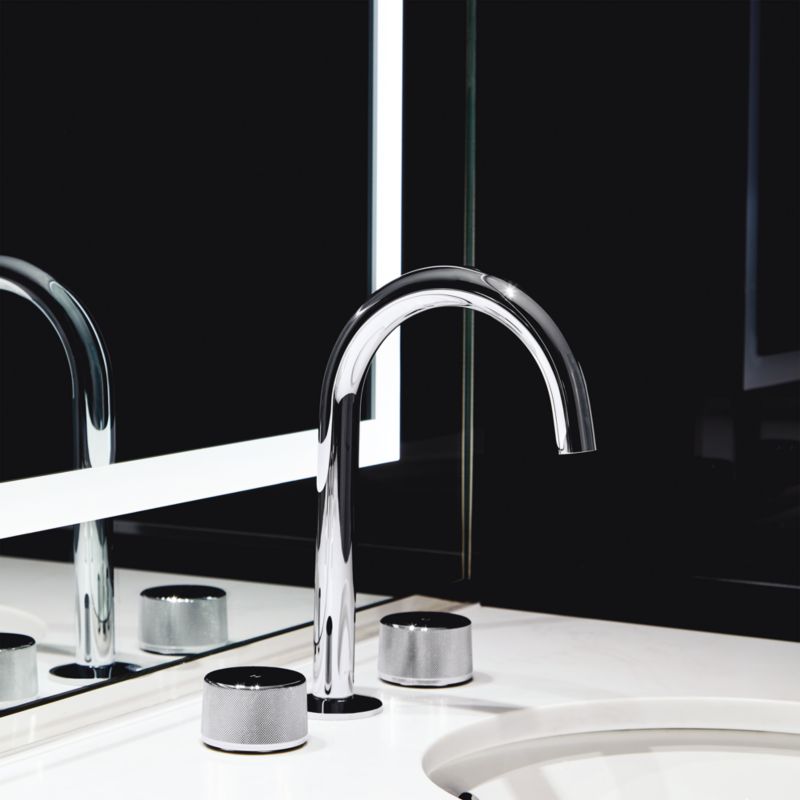 Kohler ® Components ® Chrome Widespread Bathroom Sink Faucet and Handles - image 2 of 3