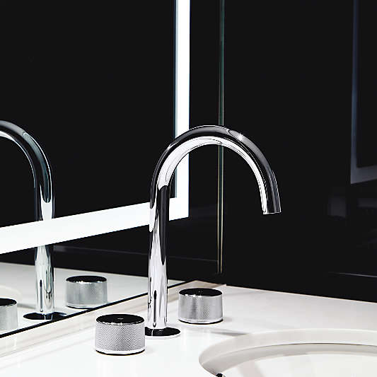 Kohler ® Components ® Chrome Widespread Bathroom Sink Faucet and Handles