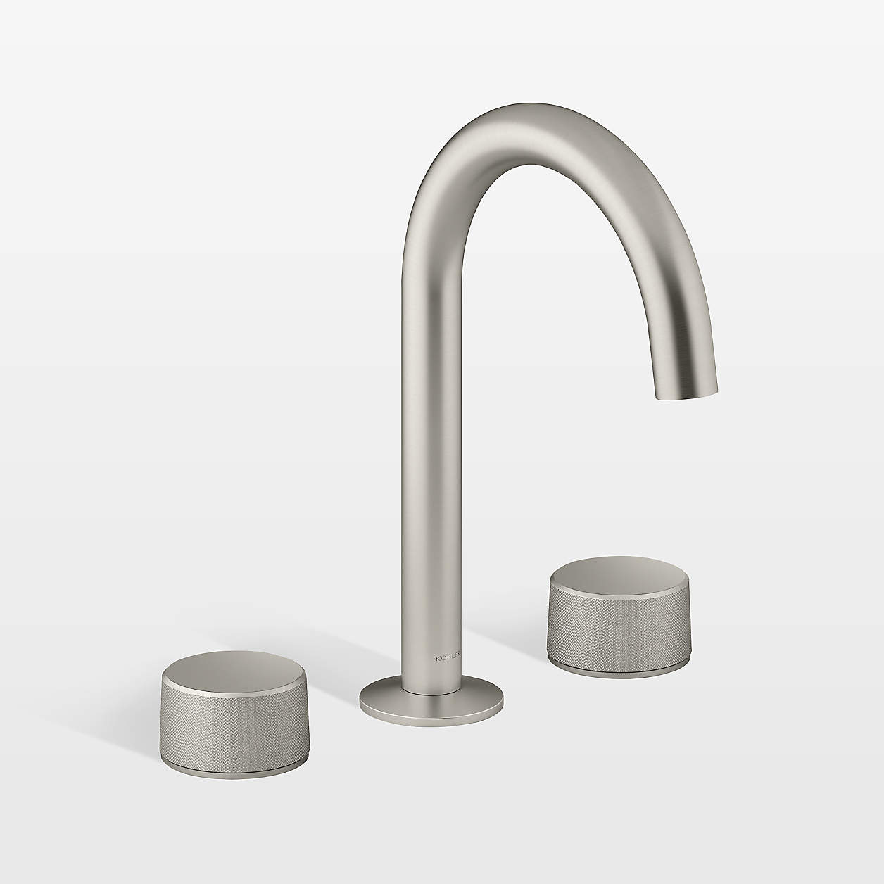 Kohler Components Nickel Widespread Bathroom Sink Faucet And Handles 