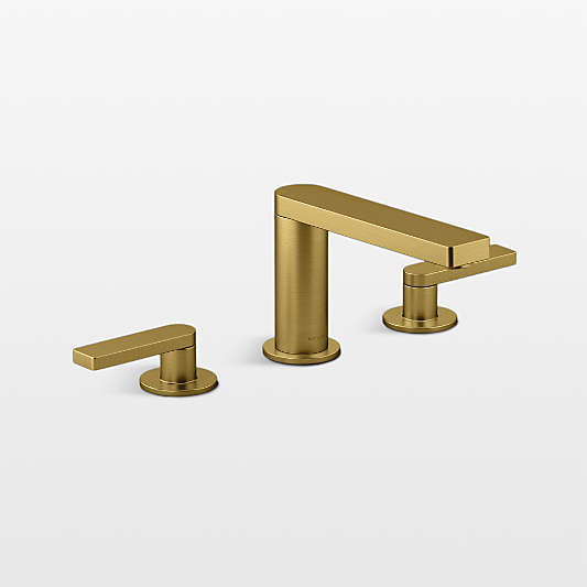 Kohler ® Composed ® Widespread Modern Brass Bathroom Sink Faucet 