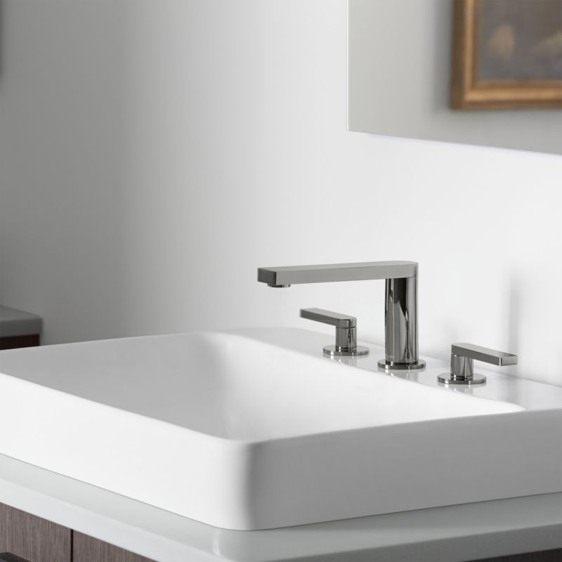 Kohler ® Composed ® Widespread Titanium Bathroom Sink Faucet - image 1 of 3