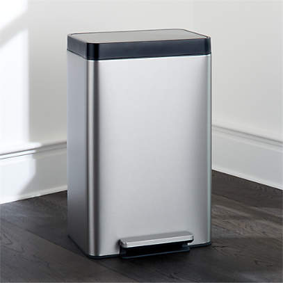 Kohler Dual-Compartment Stainless Steel Step Trash Can + Reviews