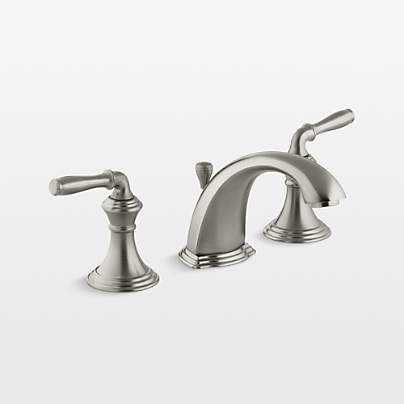 Kohler ® Devonshire ® Widespread Brushed Nickel Bathroom Sink Faucet