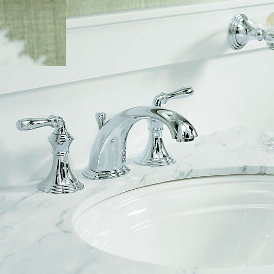 Kohler ® Devonshire ® Widespread Chrome Bathroom Sink Faucet