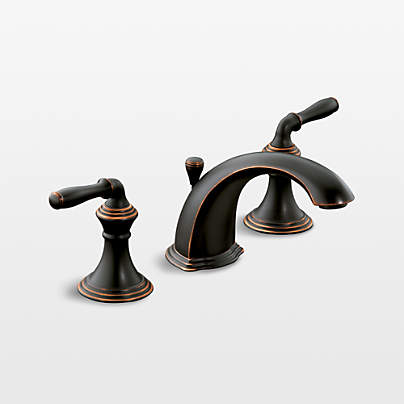 Kohler ® Devonshire ® Widespread Rubbed Bronze Bathroom Sink Faucet