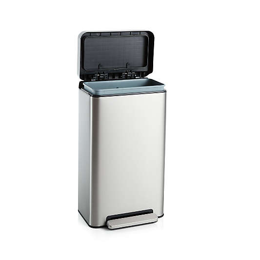 Kohler ® Stainless Steel 13-Gallon Step Trash Can