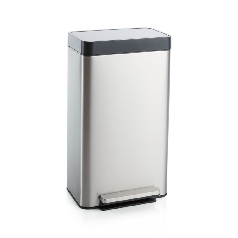 Kohler ® Stainless Steel 13-Gallon Step Trash Can