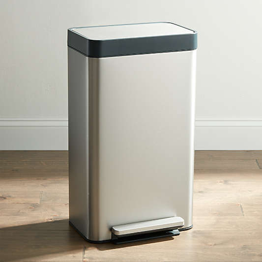 Kohler ® Stainless Steel 8-Gallon Loft Step Trash Can