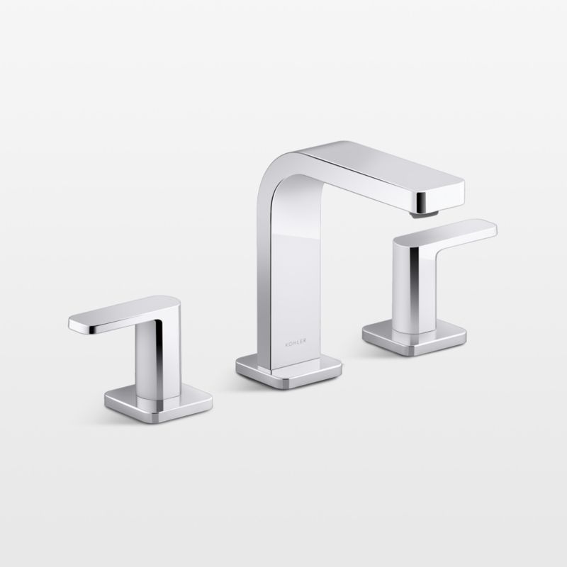 Kohler ® Parallel ® Widespread Chrome Bathroom Sink Faucet and Handles - image 0 of 5