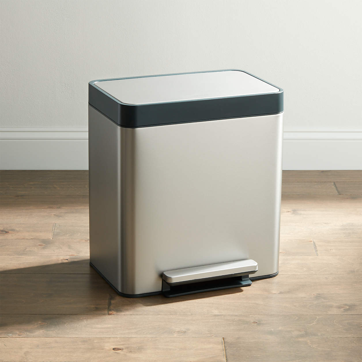 Kohler Stainless Steel Trash Can Crate & Barrel