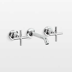 Kohler hardware - Chrome sink, tub and outlet shower set