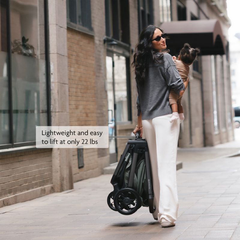 UPPAbaby Kona James Black Lightweight Baby Stroller + Mesa V3 Infant Car Seat Travel System - image 4 of 10