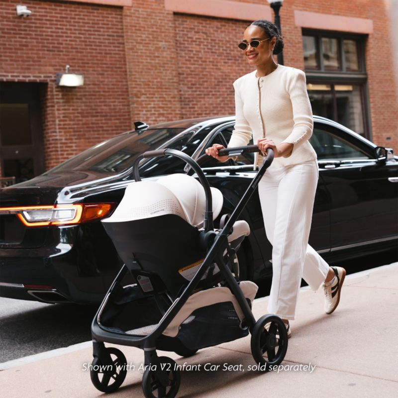 UPPAbaby Ada Sandstone Melange Kona Lightweight Baby Stroller - image 1 of 8