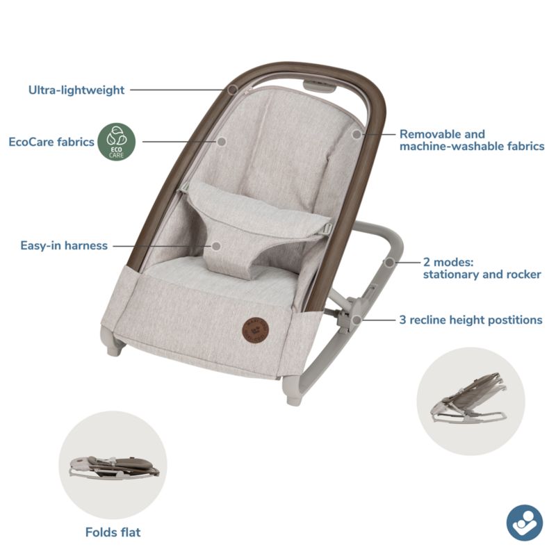 Maxi-Cosi ® Kori Classic Truffle 2-in-1 Baby Rocker - image 3 of 9