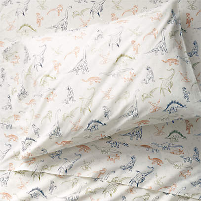 dinosaur sheet set twin