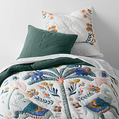 Light blue monogrammed pillows  Traditional bedroom decor, Bedroom decor  design, Bed linen design