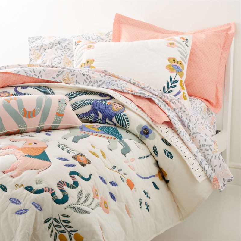 Koshi Organic Cotton Floral Kids Pillow Sham
