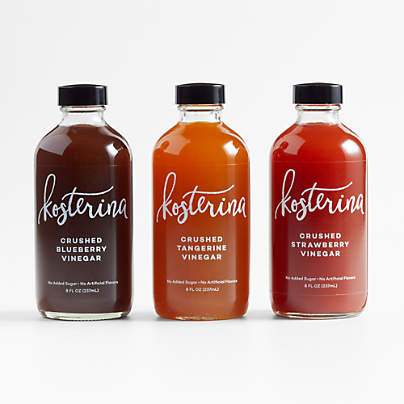 Kosterina Crushed Fruit Vinegars