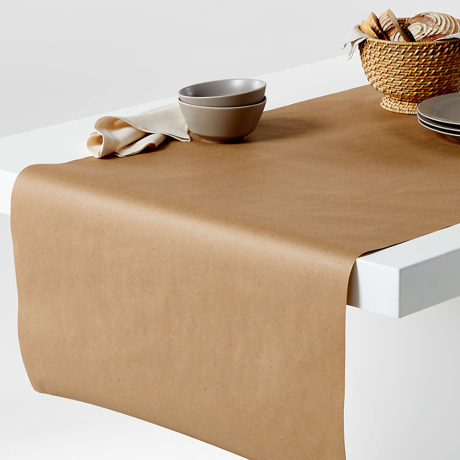 Kraft Paper Runner Wide + Reviews Crate & Barrel