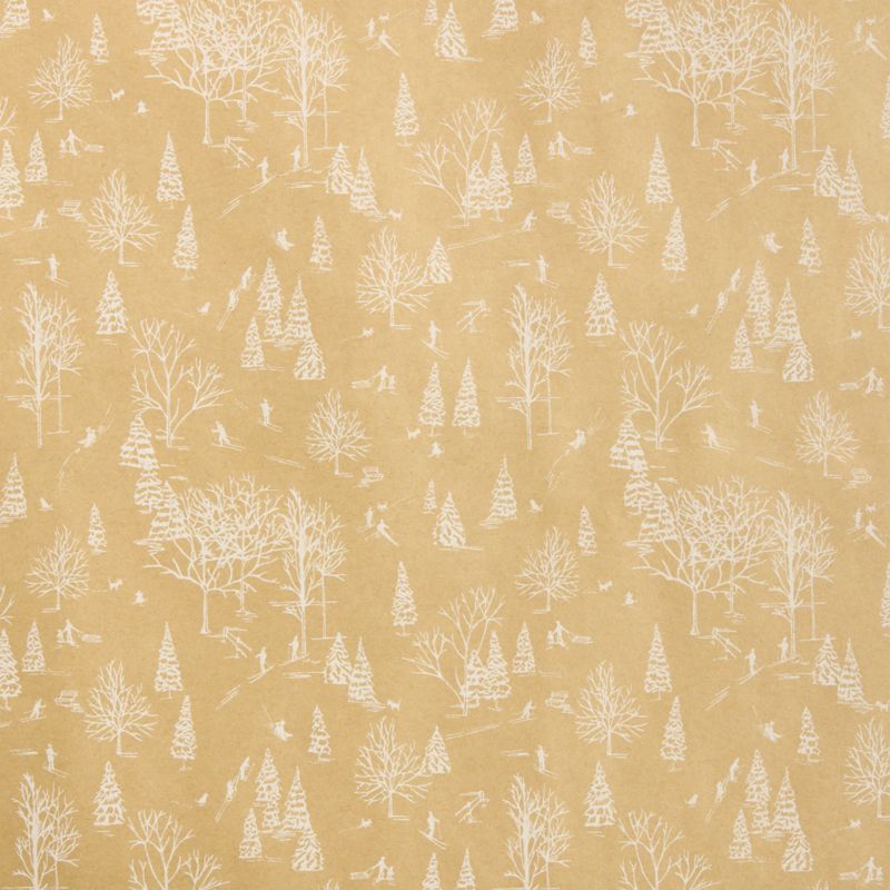 Kraft Skiers Holiday Gift Wrap - image 2 of 3