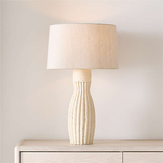 Karina Ivory Table Lamp 28.5"