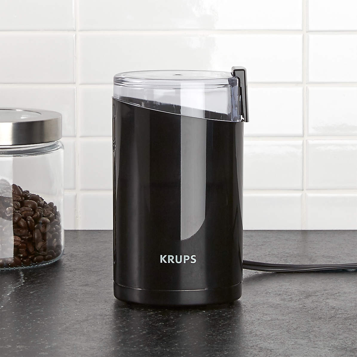 tetraëder erven appel Krups Fast Touch Coffee Grinder + Reviews | Crate & Barrel