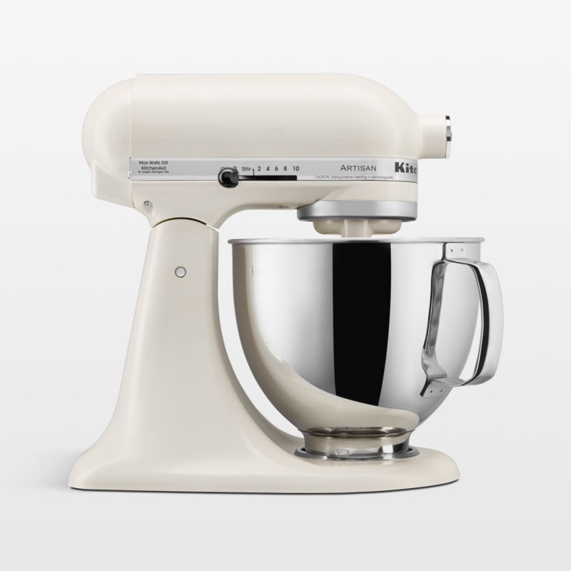 KitchenAid Stand Mixer Matte Grey Studded 5-Quart Ceramic Mixing Bowl +  Reviews