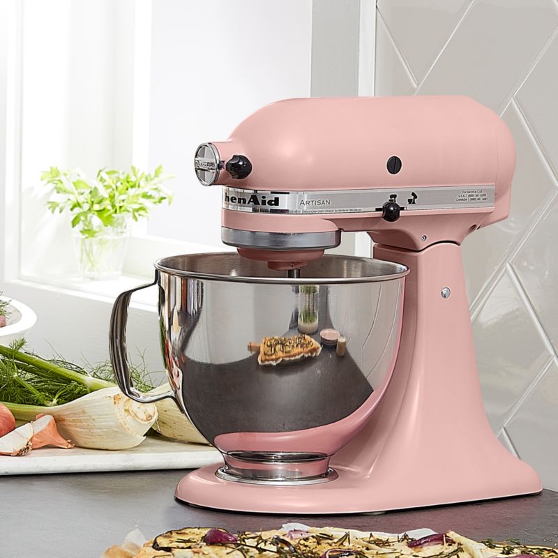 KitchenAid Artisan Batidora de Pie, Rosa (Matte Dried Rose), 4.73