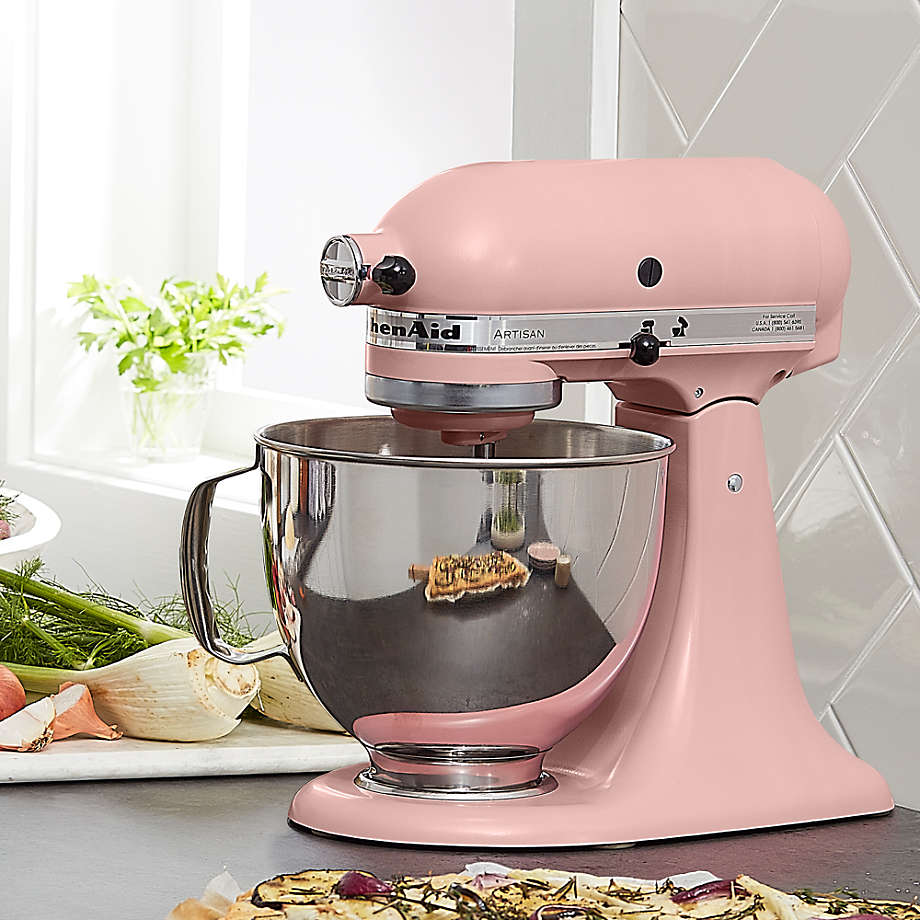 KitchenAid RRK150PK Artisan Series 5 Qt. Stand Mixer - Pink for sale online