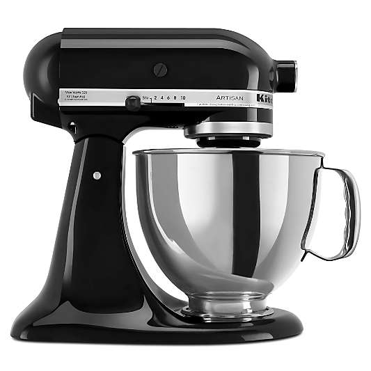 Black KitchenAid Mixers Matte Black & Onyx KitchenAid Crate & Barrel Canada