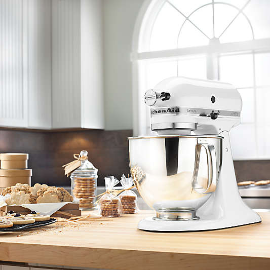 KitchenAid ® Artisan® Series White 5-Quart Tilt-Head White Stand Mixer