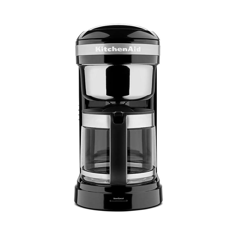 KitchenAid KCMB1204BOB 12-Cup Coffee Maker with One Touch Brewing with  Black Thermal Sleeve - Onyx Black