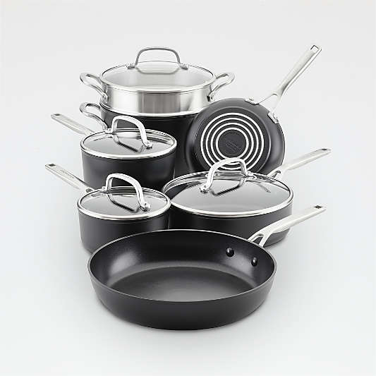 KitchenAid ® 11-Piece Hard-Anodized Non-Stick Cookware Set