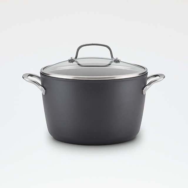 Select by Calphalon Hard-Anodized Nonstick 8-Quart Stock Pot with Cover 