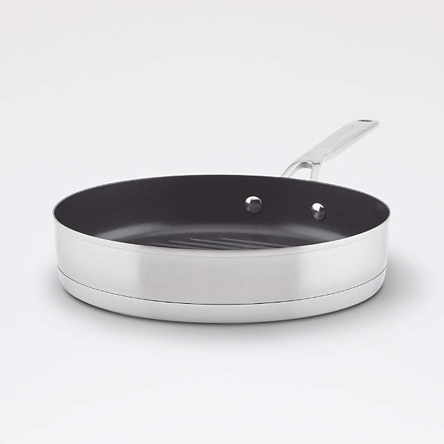 KitchenAid 8 Nonstick Stainless Steel and Aluminum Frying Pan