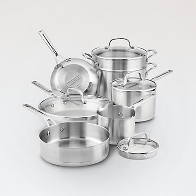 View KitchenAid ® Stainless Steel 11-Piece Cookware Set details