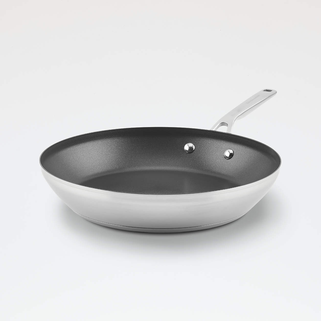 KitchenAid Stainless Steel 12" NonStick Frying Pan + Reviews Crate