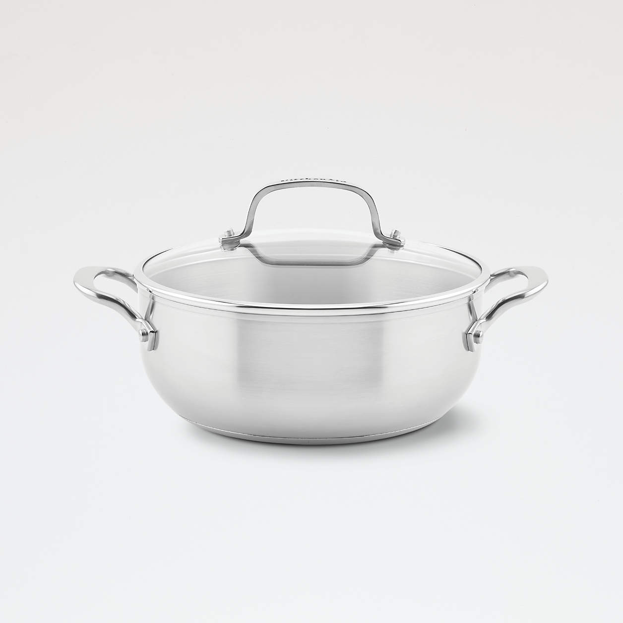 Kitchenaid Stainless Steel 4 Qt. Covered Casserole 