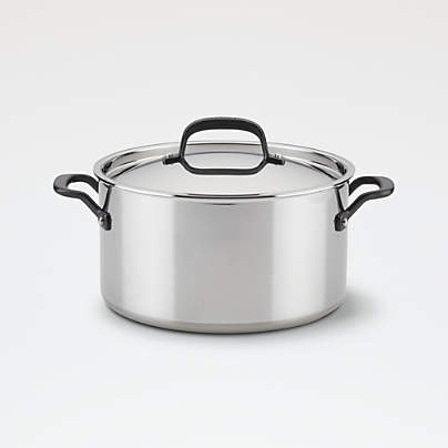 KitchenAid ® Stainless Steel 5-Ply 8-Qt. Covered Stockpot